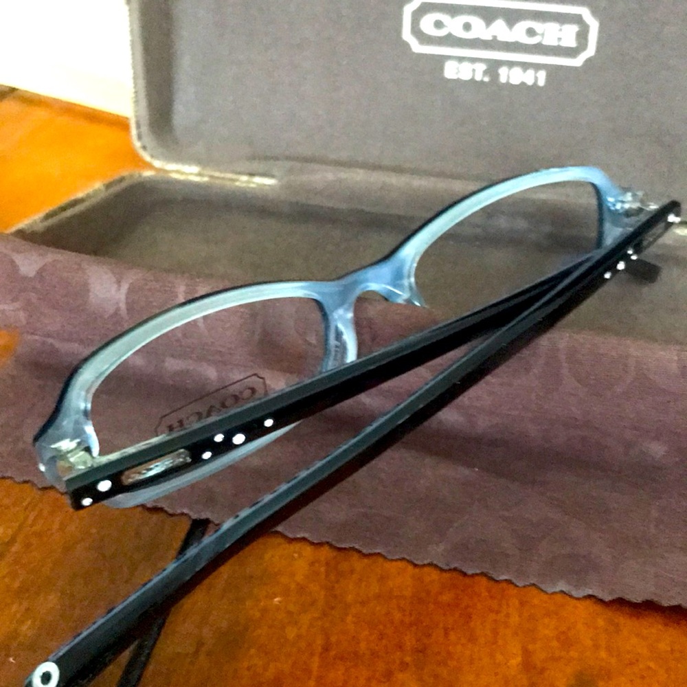 Coach Gianna Blk w Bling Glasses. Never owned